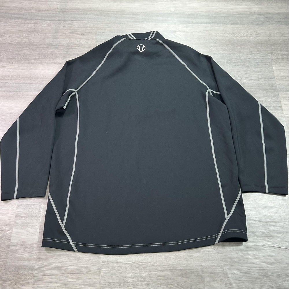 Sunice Pullover Mens XL Black 1/4 Zip Long Sleeve Golf Performance Top S77000 - Picture 2 of 11